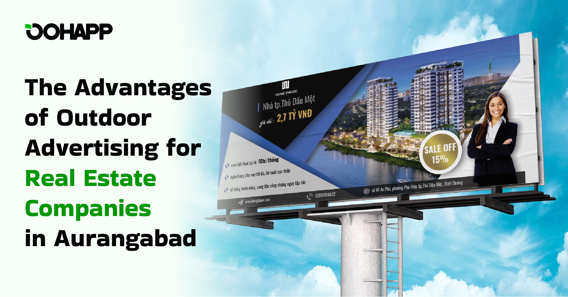 The Advantages of Outdoor Advertising for Real Estate Companies in Aurangabad