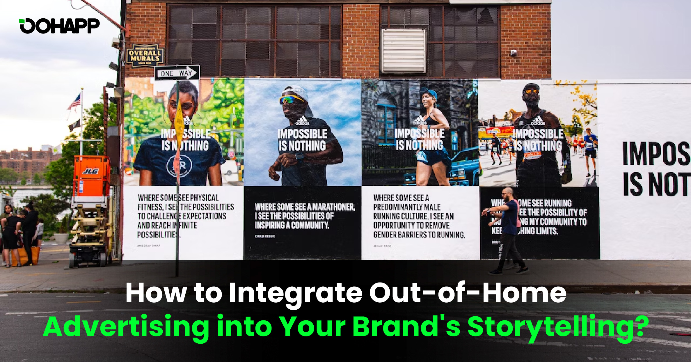 How To Integrate Out Of Home Advertising Into Your Brand S Storytelling Outdoor Media