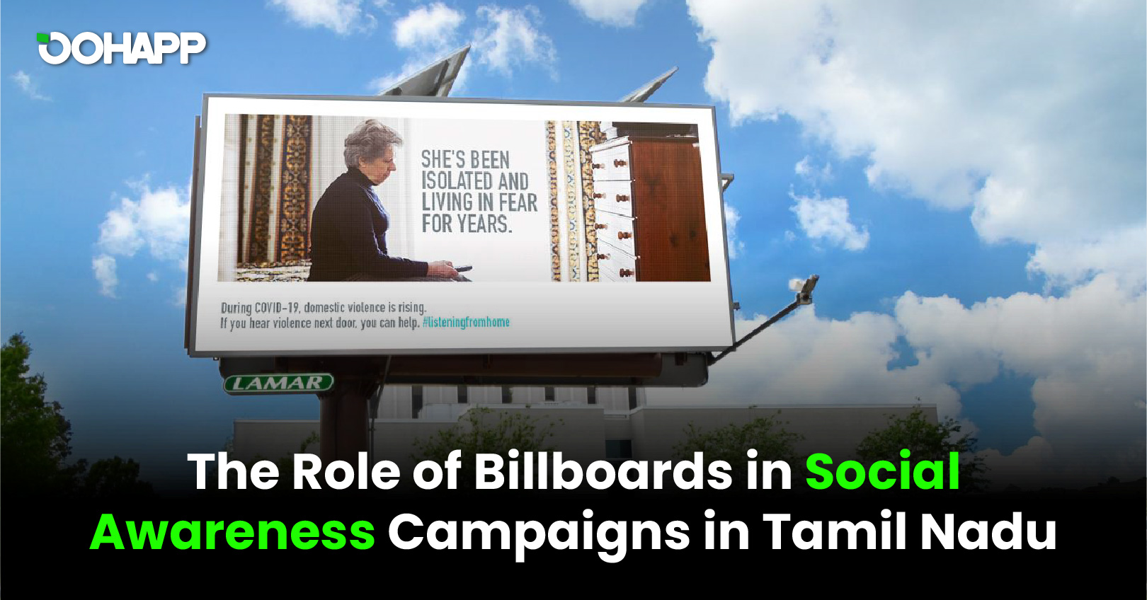 The Role of Billboards in Social Awareness Campaigns in Tamil Nadu