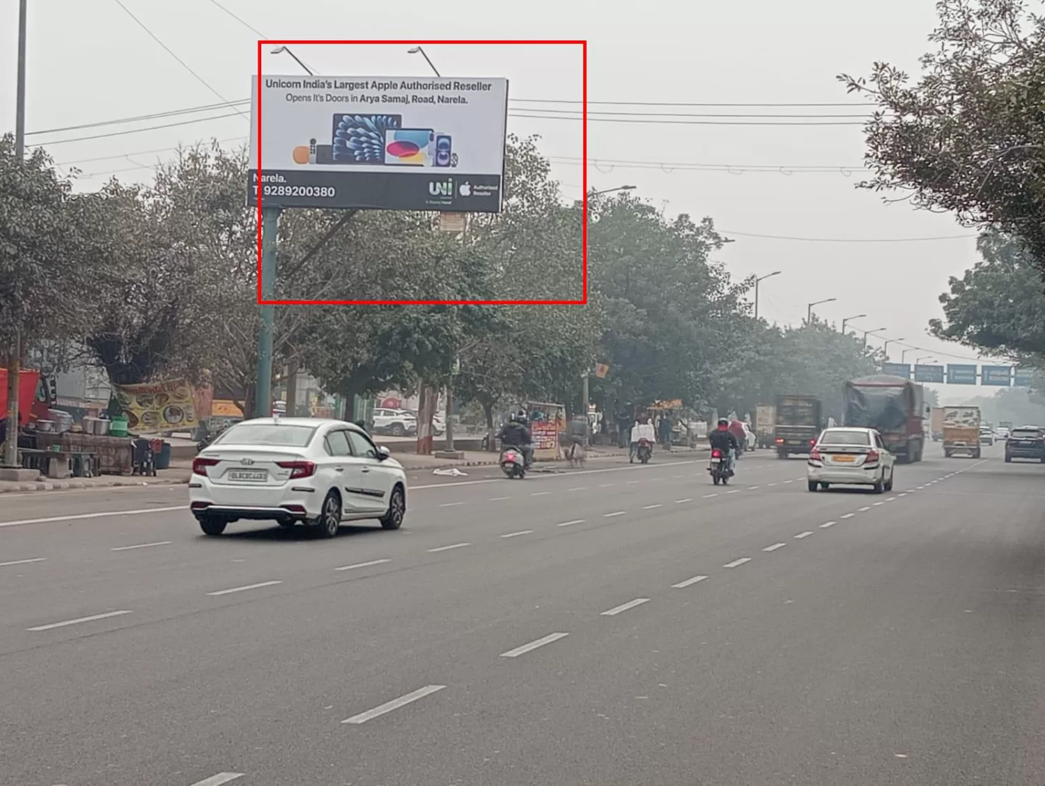 Hoarding in North Delhi - 20 x 10 ft | OOH Advertising | North Delhi