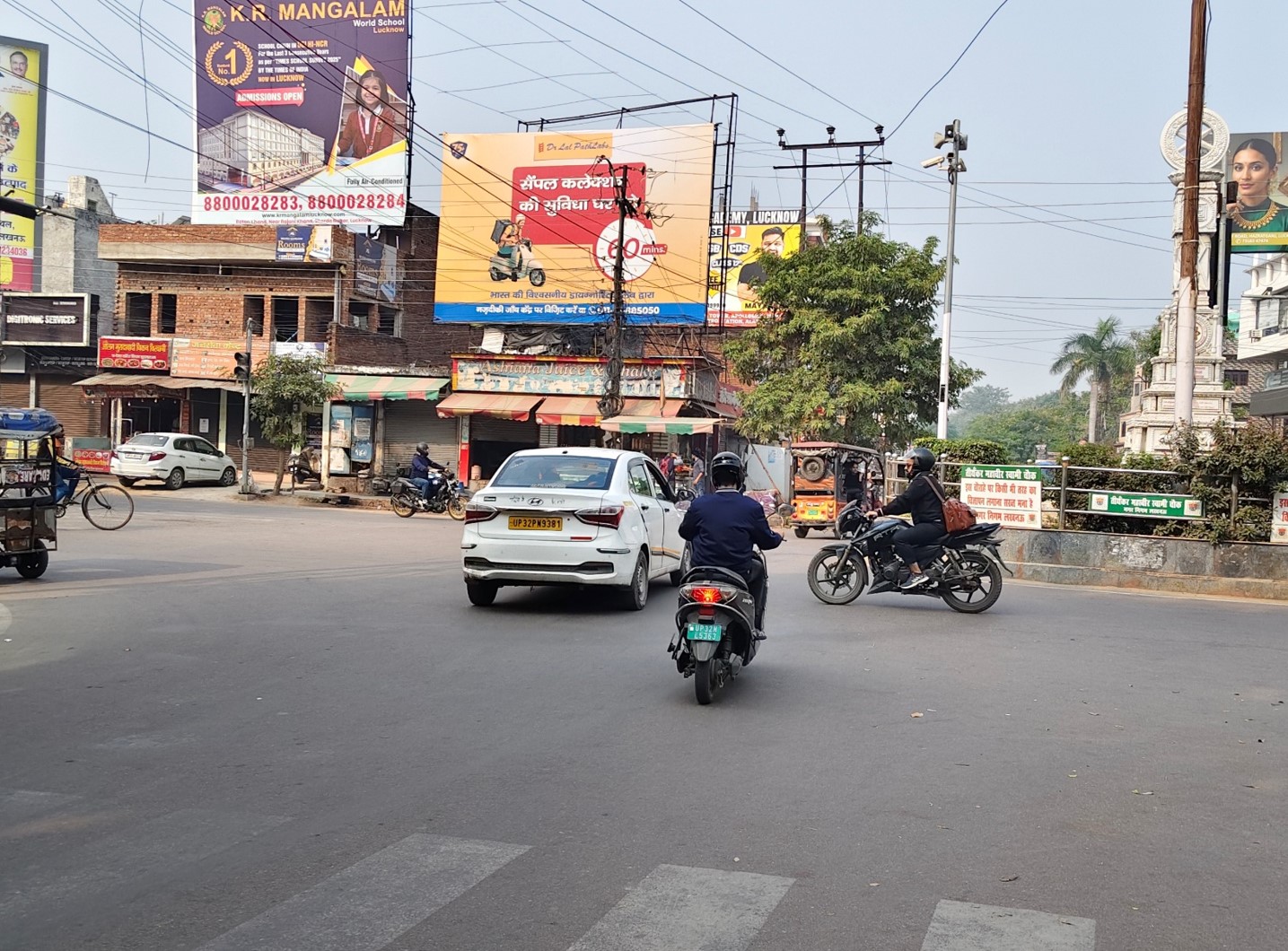 Billboard in Aashiyana Power House Xing, Lucknow - 30 x 20 sqft | OOH Advertising | Lucknow