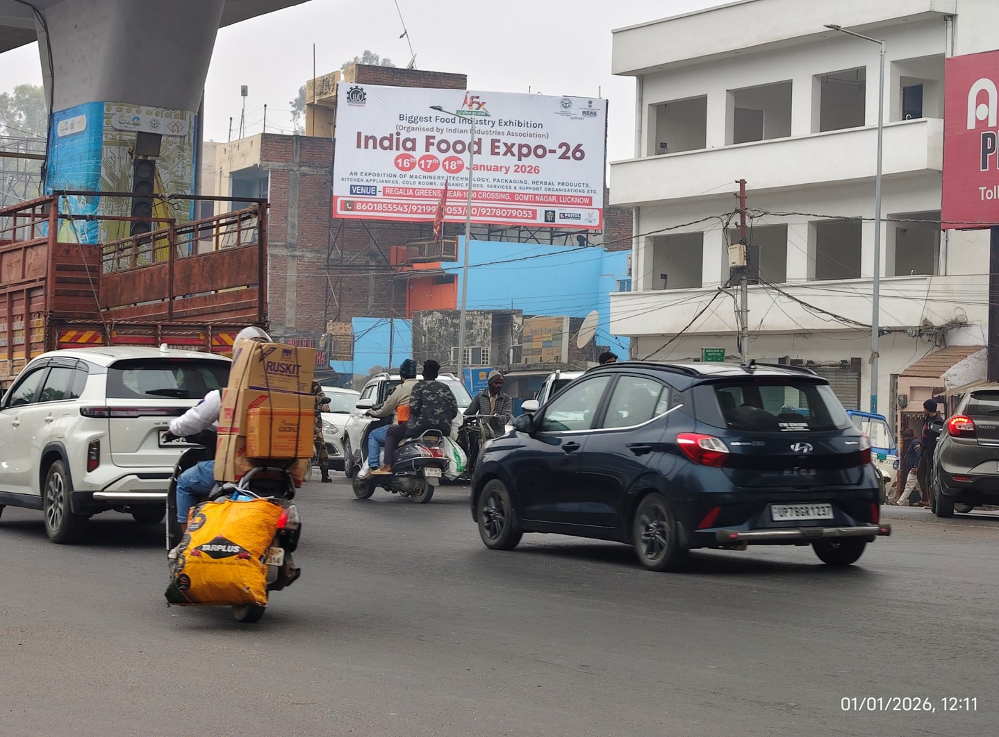 Billboard in Airport Fc Alambagh Naharia, Lucknow - 30 x 15 sqft | OOH Advertising | Lucknow